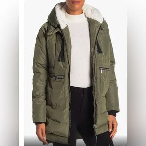 Bagatelle Sport Hood Layered Puffer Jacket